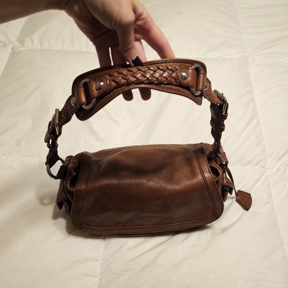 Banana Republic brown leather purse